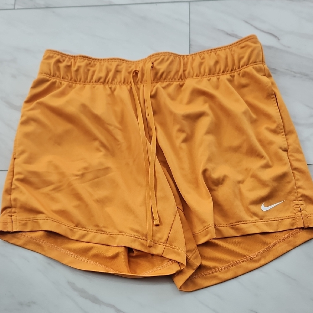 Nike Women's Orange Athletic Shorts